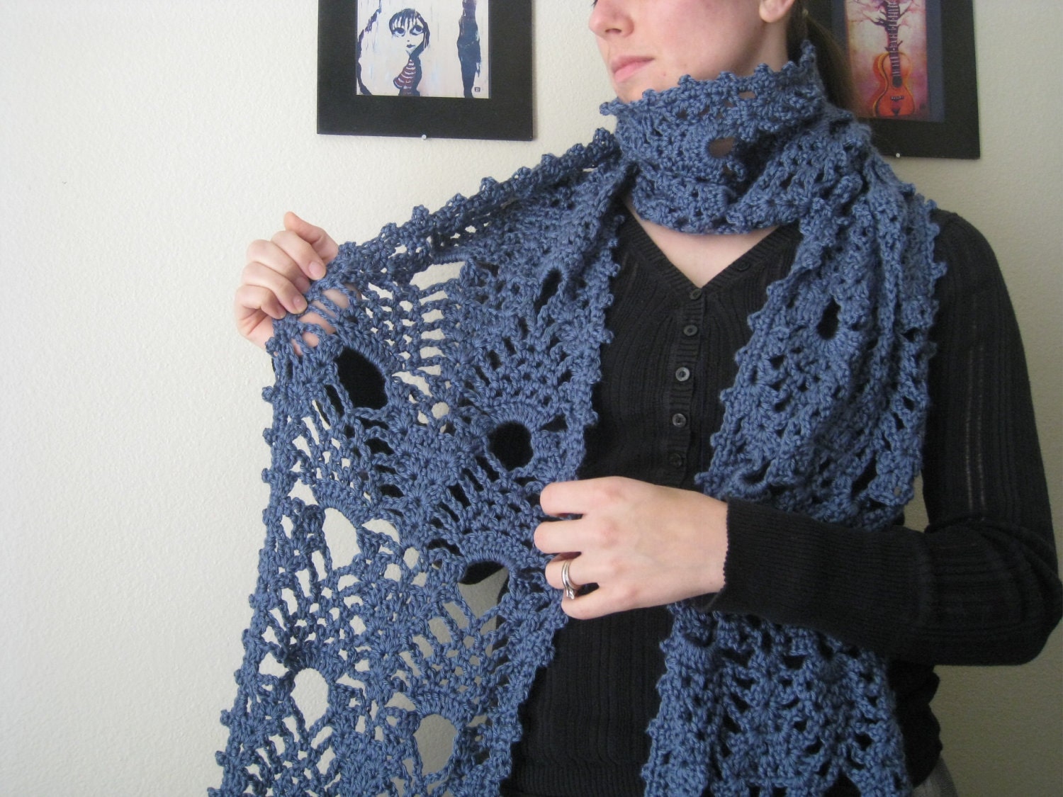 Pink Ribbon Scarf - Crochet - Welcome to KrazyAwesome