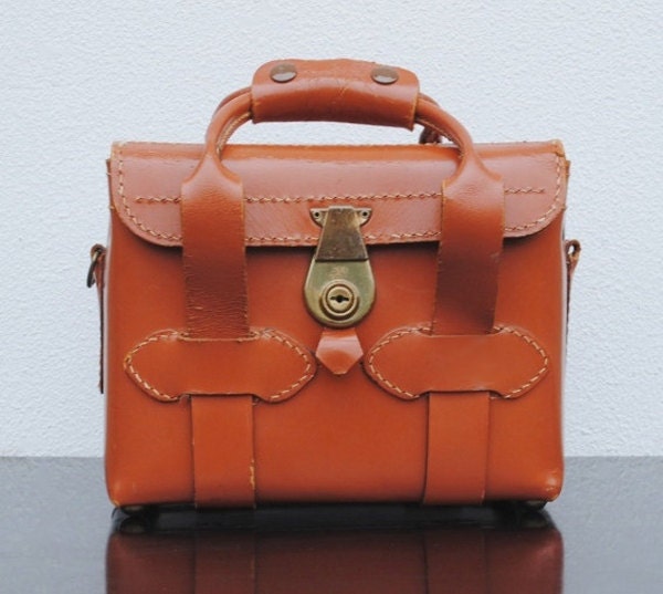 Cheney Leather Camera Bag, Genu...