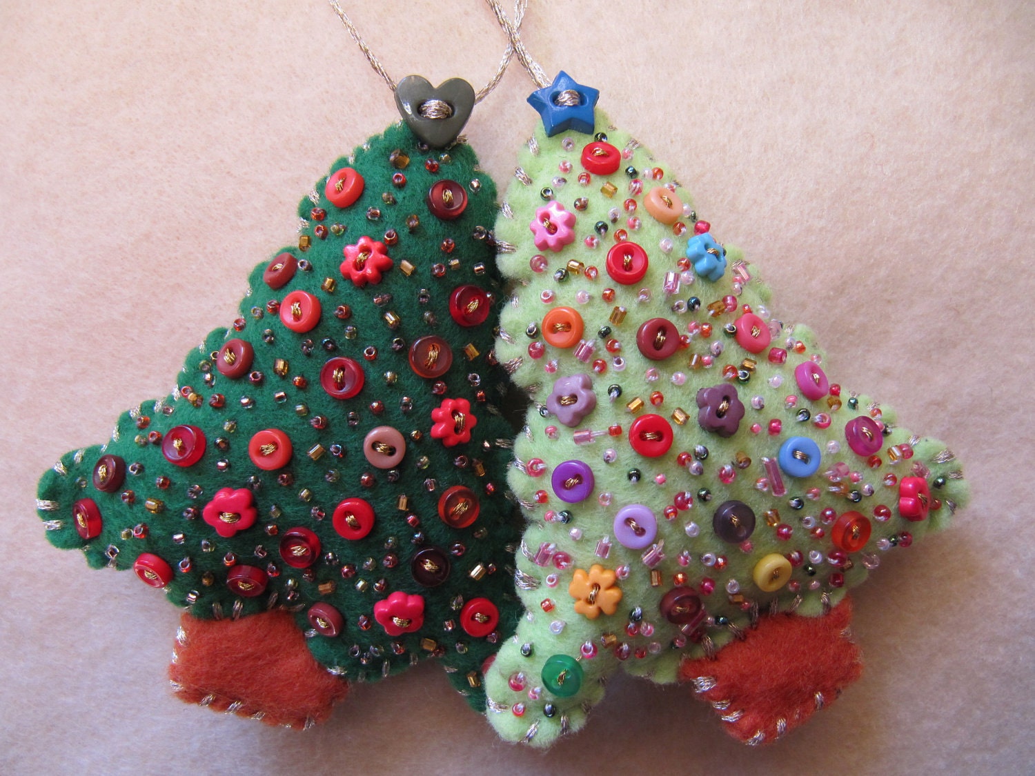 styles of beaded christmas ornaments where to buy ornaments and make ...