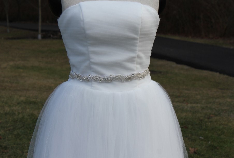 Bridal sash belts rhinestone bridal sash crystal bridal sash 
