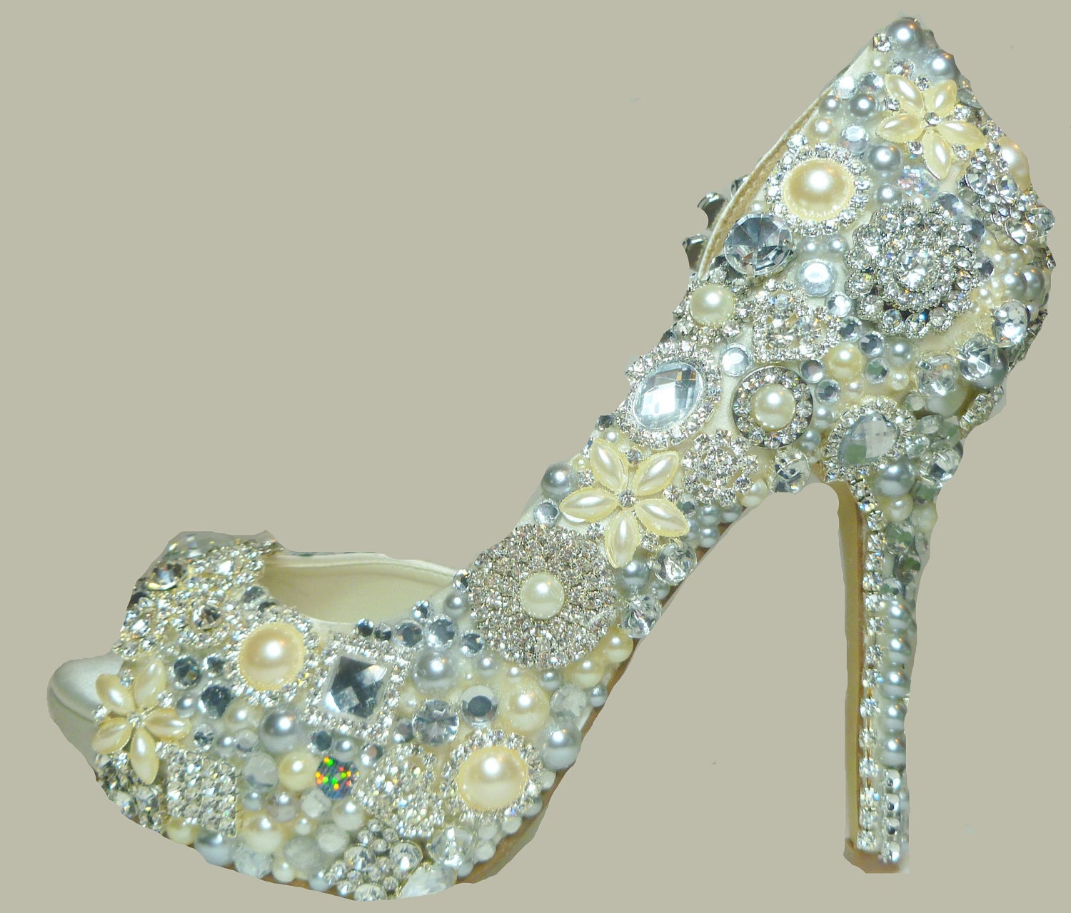 Special custom order for Kristin Beaded shoes, Wedding Special custom order for Kristin Beaded shoes, Wedding