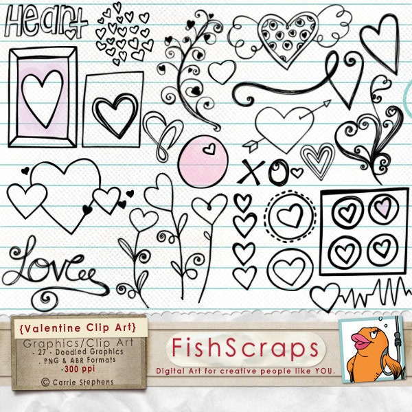  Colored Clip Art Doodles are also available Use for wedding invitations 