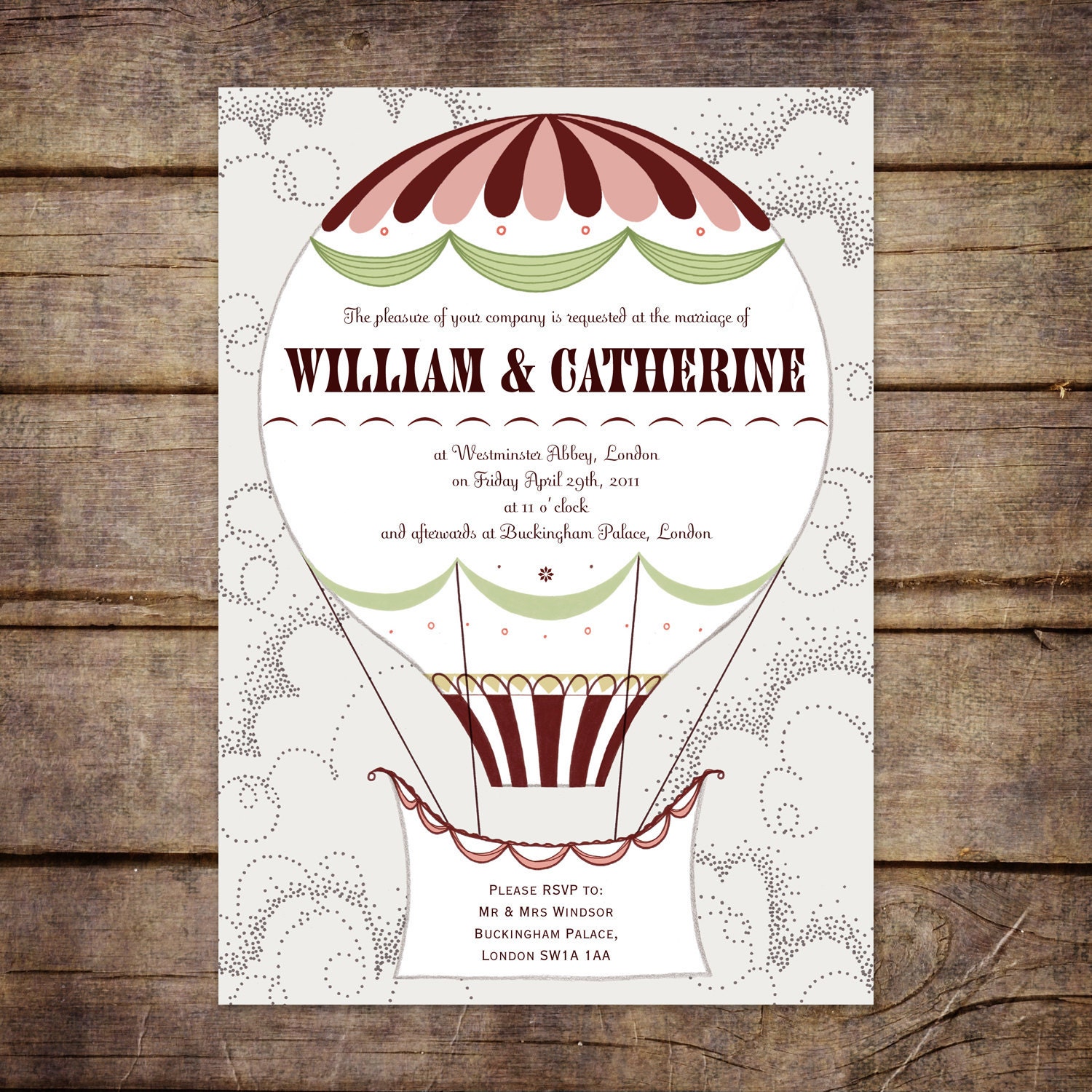 Cool wedding invitations design