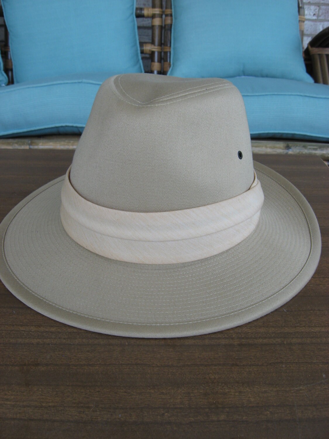 Mens Banana Republic Rare Vintage Fedora Safari Hat eBay
