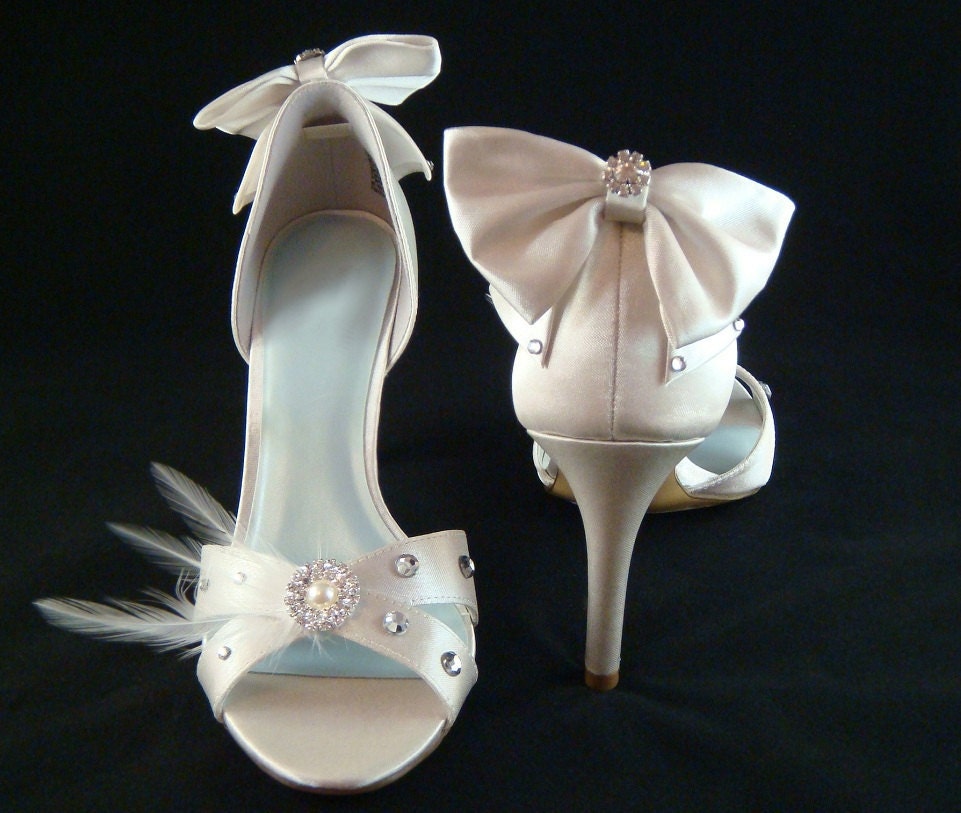 Rhinestone Wedding Shoes High Heels swarovski crystal bridal shoes 35 