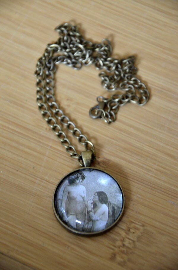 Vintage Lesbian Domination Necklace MATURE 