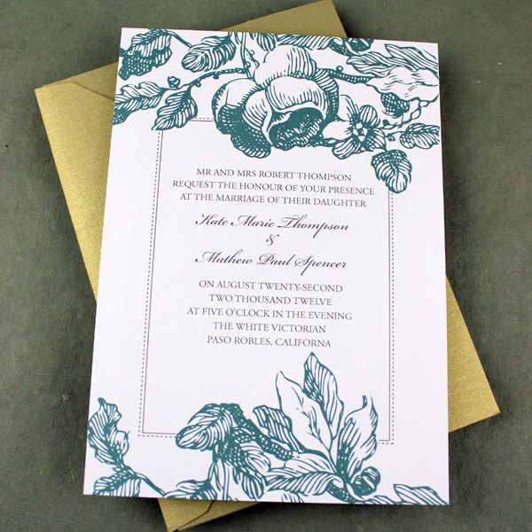 Printable Wedding Invitation