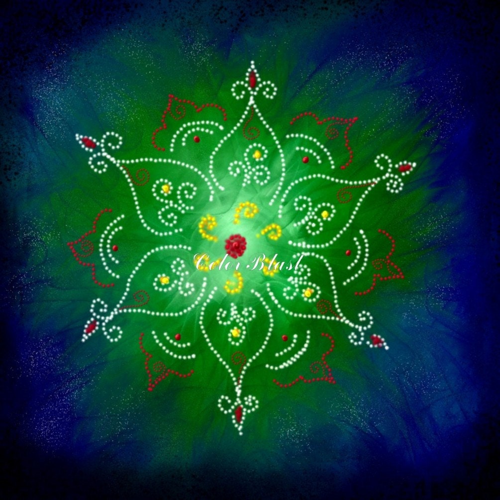 Diwali Free Hand Rangoli : Designs, Pictures, Images