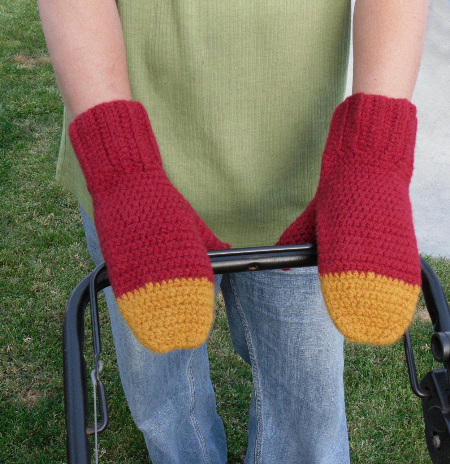 felted crochet mittens felted crochet mittens
