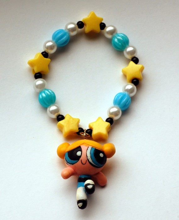 Powerpuff Girls Character Bracelet Bubbles
