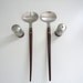 Mid Century Modern Serving Set for Salad with Salt and Pepper Shakers New in Box from the 1960s