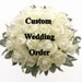 Custom Wedding and Bridal Party Jewelry