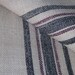 Linen Hemp Black Stripe13 yds 40 ft Runner Vintage French
