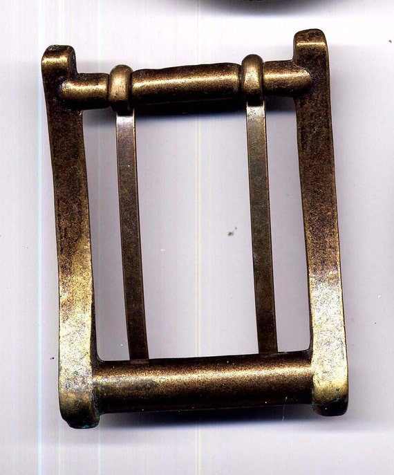 Brass Horse Harness Buckle Handmade Tack Hardware From A Maine