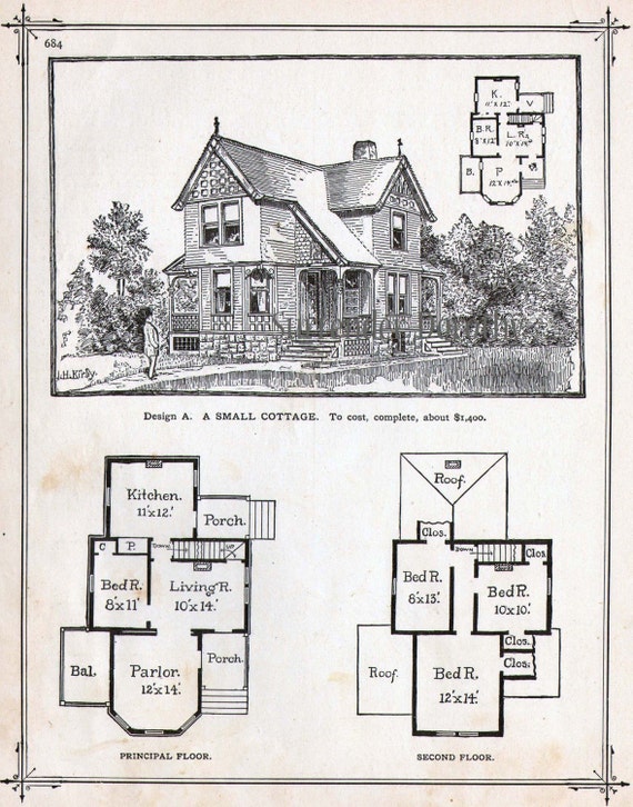 Small Cottage House Plans 1881 Antique Victorian Home