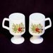 Corelle Spice of Life Irish Coffee Mugs Vintage 1970s Retro Kitchen Ware