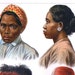 Faces Of Asia II Cultural Anthropology Chromolithograph Print To Frame 1903