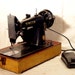Singer Model 99K Sewing Machine With Carry Case Totally Refurbished Vintage Mid Century 1950s