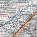 Cameroon Africa Map Vintage Edwadian Era 1906 Antique Steel Engraved Cartography To Frame