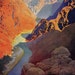 Grand Canyon Of The Colorado Maxfield Parrish Original Landscape Lithograph Print 1920s
