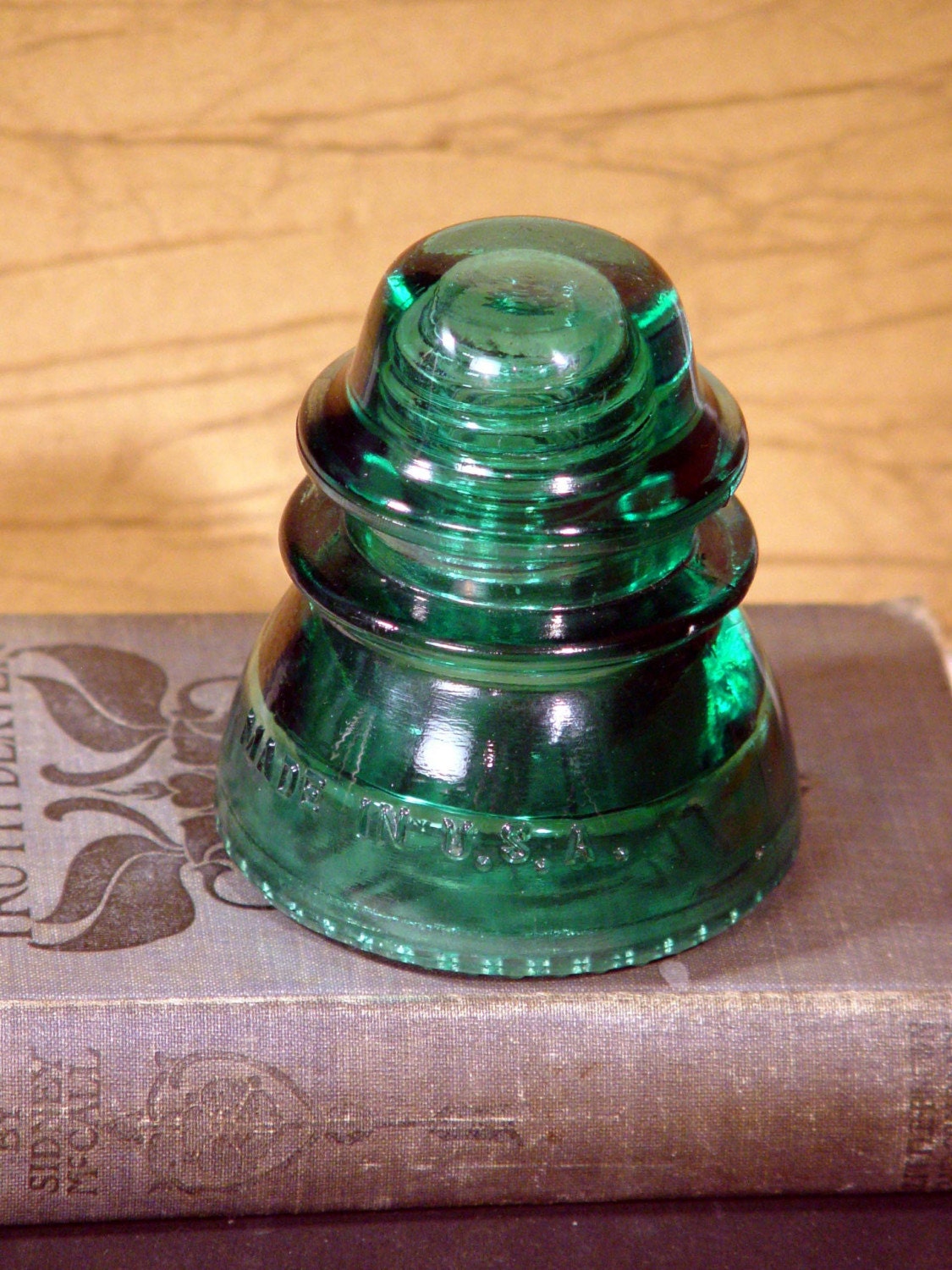 Hemingray 42 Glass Powerline Insulator USA Paperweight