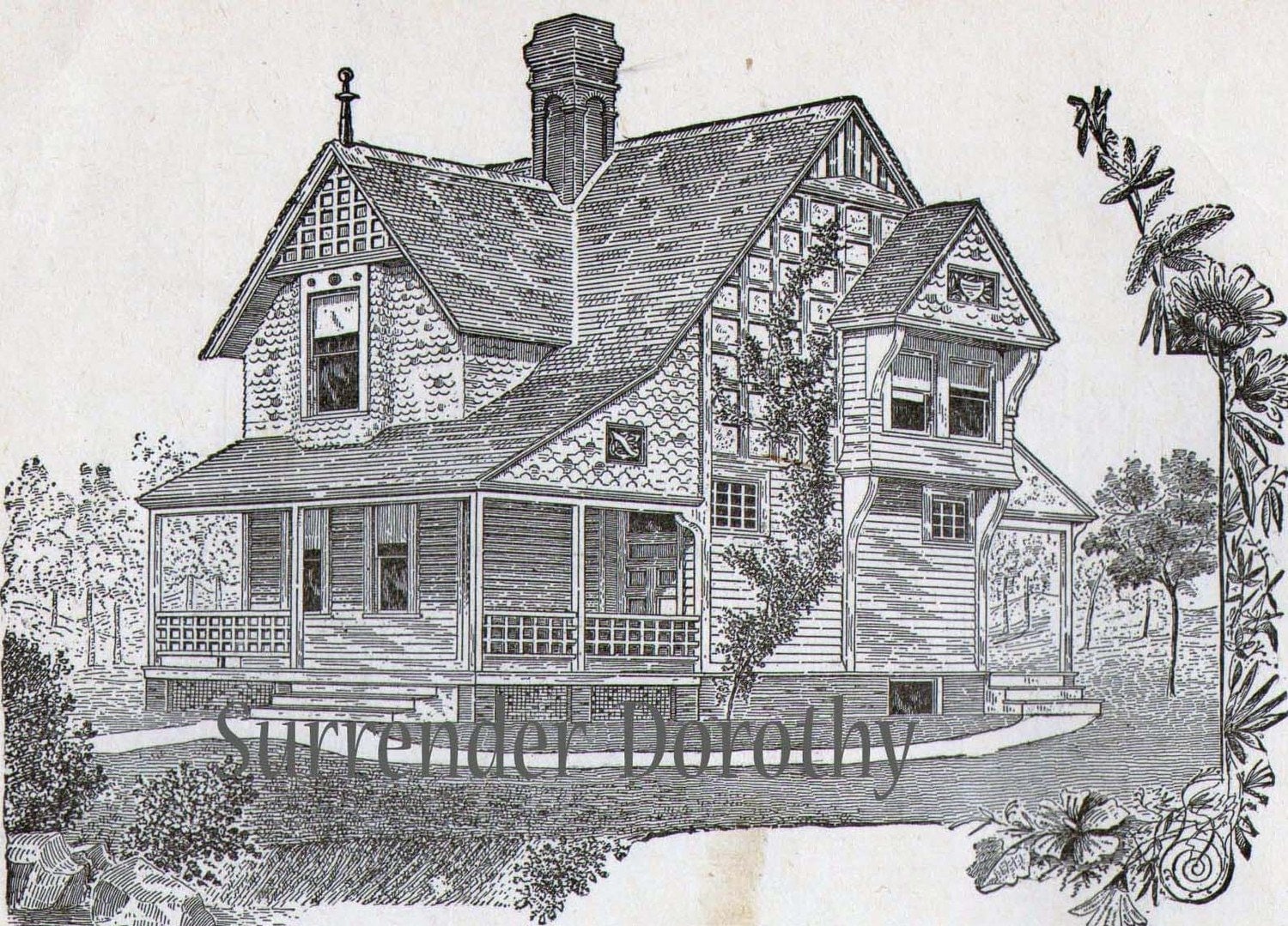 Small Cottage House Plans 1881 Antique Victorian Architecture