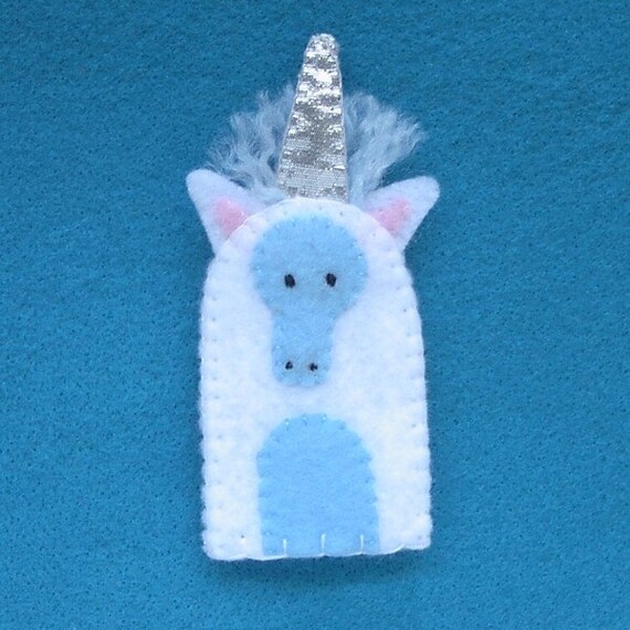 magical unicorn finger puppet