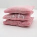 Dried Lavender Sachets - Pink Linens - Set of 3