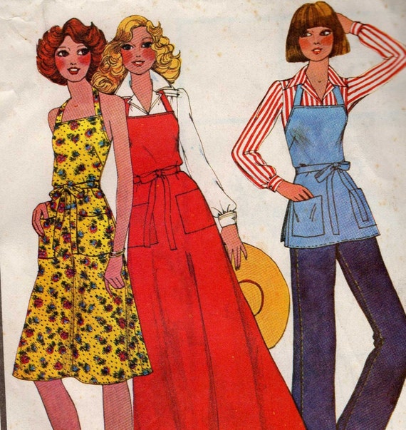 Vintage Wrap around Sundress Dress / Apron Pattern by ZuZusPetals