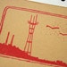Sutro Tower - Limited Edition Gocco Print