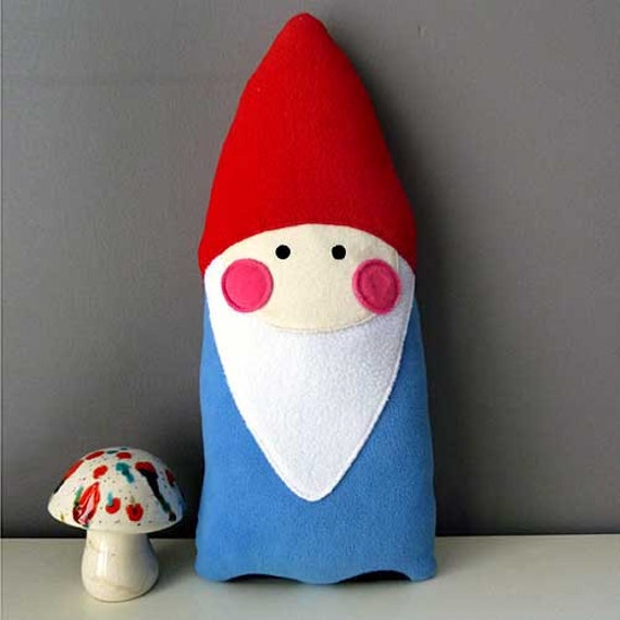 giant plush gnome