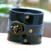 Steampunk Unisex Cuff with Secret Pocket --- Designer's Mix Take SALE2