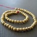 Pure 18k Gold Petite Organic Textured Beads 2mm