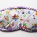 vintage posies sleep mask