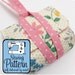 Sewing Pattern to Make a Camera Case Wristlet - PDF (Email Delivery)