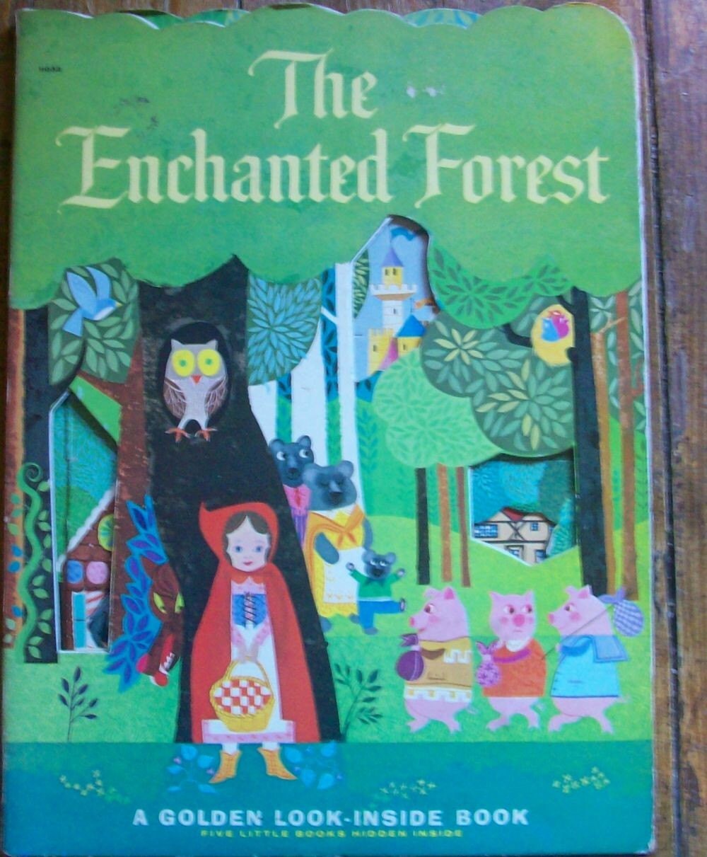 The Enchanted Forest 1964 Golden Books