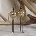 Orbit Recycled metal earrings