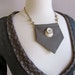necktie statement necklace