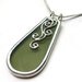 Stained glass pendant (1386)