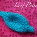 Knitted Leaf Pattern