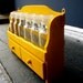 Spice Herb Rack Bright Yellow Vintage Kitchen