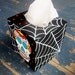 Day of the Dead Tissue Box Halloween Cover Hand Painted by Debbie Is Adopted