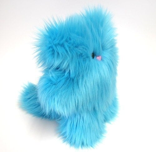 blue cuddly toy