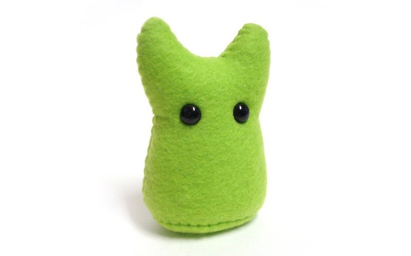 among us lime green plush