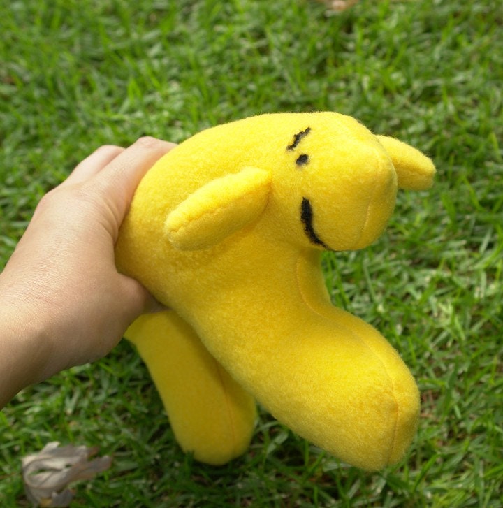 hand banana plush