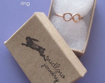100 TINY Kraft cotton filled boxes - perfect for CANADIAN Shipping