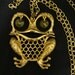 Vintage Jointed Frog Necklace