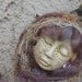 RESERVED Ooak Art Dolls Moon Dreamer Fae assemblage art by Griselda