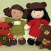 Dolls and Teddies - PDF amigurumi crochet pattern