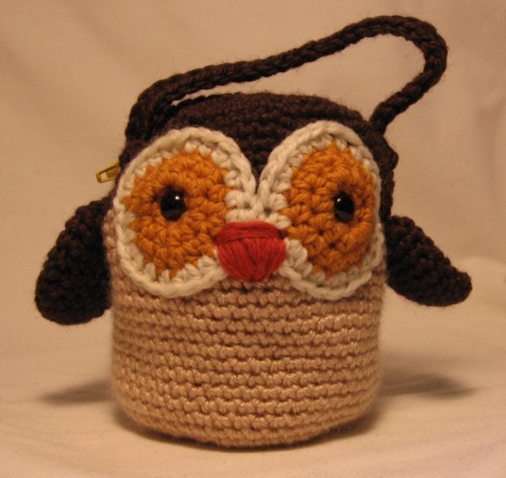 Little Owl Purse Crochet Pattern